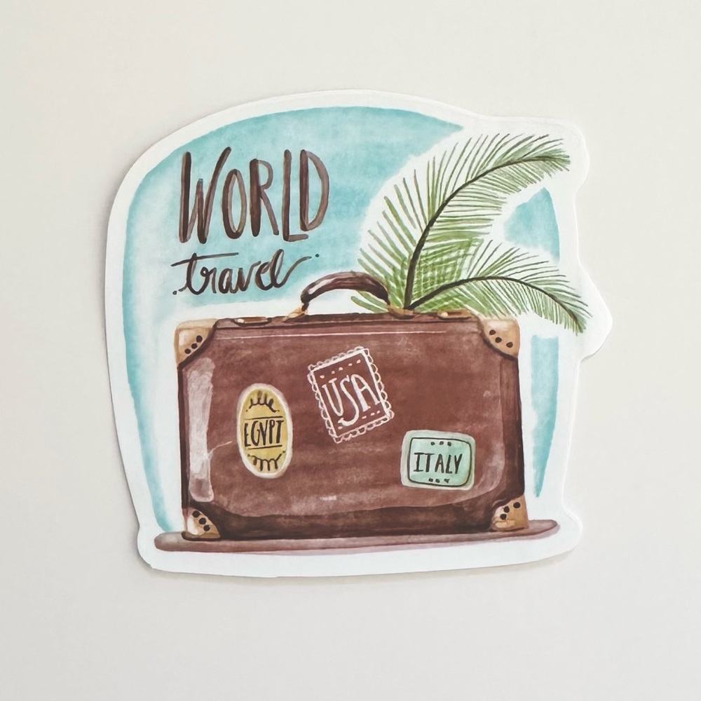 10/$10 World Travel Sticker